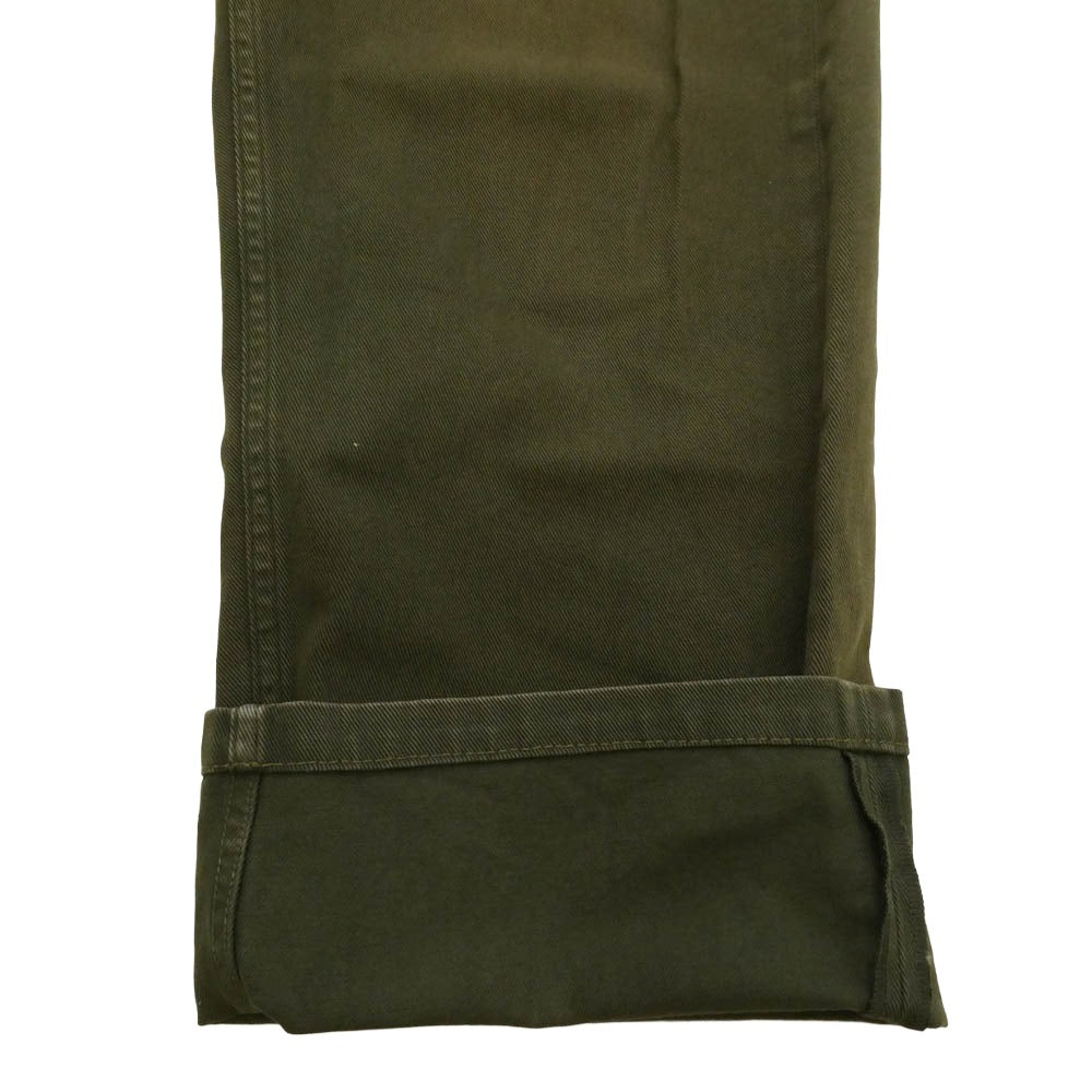 Nudie Jeans ヌーディージーンズ タフトニー コットン パンツ モスグリーン系【中古】