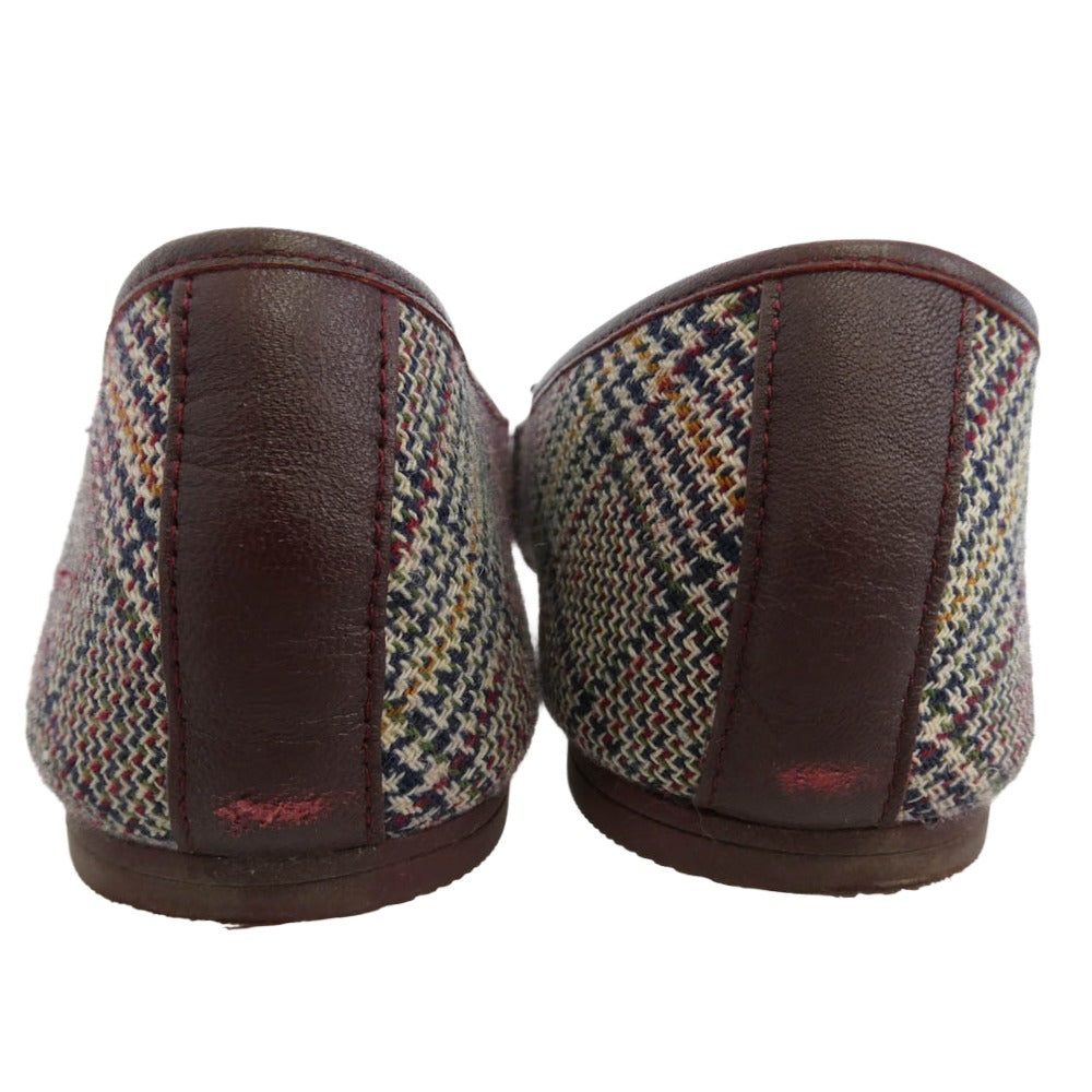 COLE HAAN コールハーン W30833 ヤラ ソフト バレエ シューズ ブラウン系 ネイビー系 7B【中古】
