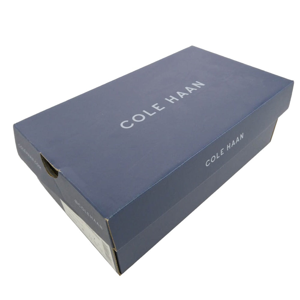 COLE HAAN コールハーン W30209 ラックス ピンチ ペニー ローファー シューズ ネイビー系 ホワイト系 7B【中古】