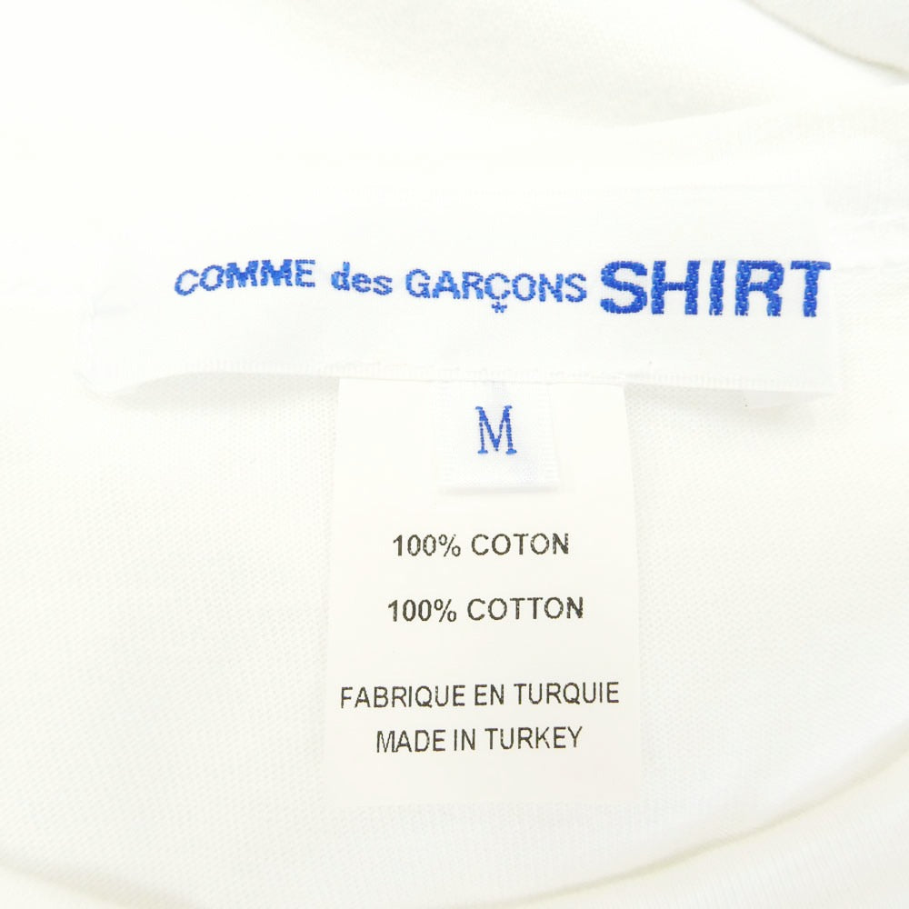 COMME des GARCONS コムデギャルソン FK-T014 SHIRT STRAWBERRY ストロベリー フロントプリント Tシャツ 半袖カットソー ホワイト系【中古】