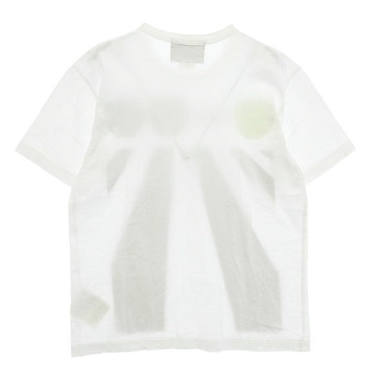 COMME des GARCONS コムデギャルソン 23SS VZ-T007 × THE BEATLES ザ ビートルズ アップル フロントプリント Tシャツ 半袖カットソー ホワイト系 XL【中古】