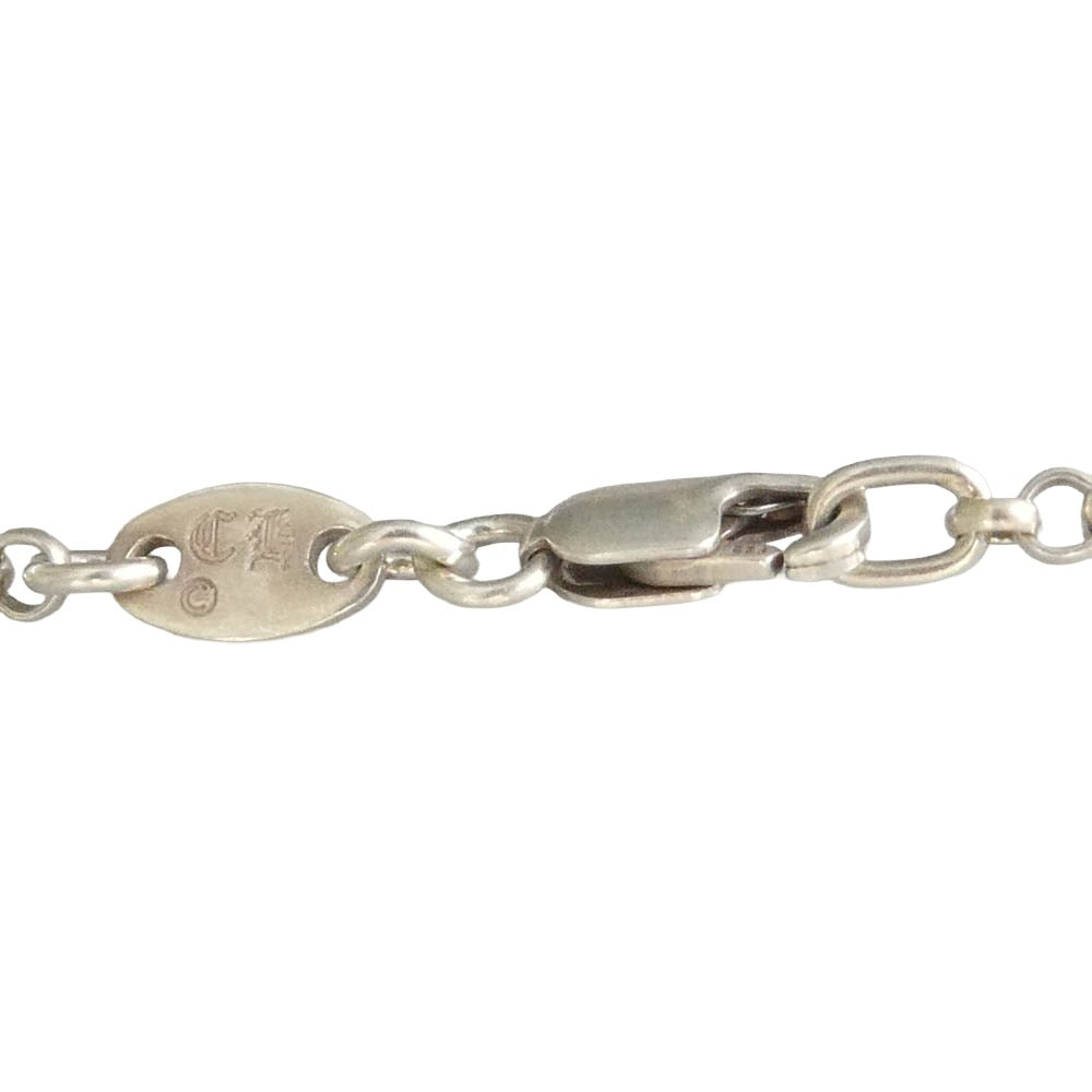 CHROME HEARTS クロムハーツ（原本無） ブラックシンフォーニ証明書付属 18inch NECKCHAIN R18 ロールチェーン ネックレス シルバー系【中古】