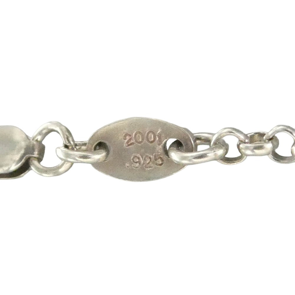 CHROME HEARTS クロムハーツ（原本無） ブラックシンフォーニ証明書付属 18inch NECKCHAIN R18 ロールチェーン ネックレス シルバー系【中古】