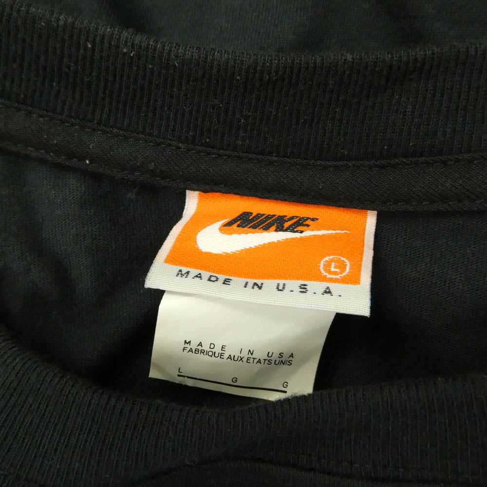 NIKE ナイキ CQ4006-010 M NRG MIUSA TEE BLACK 刺繍 半袖 Tシャツ ブラック系 L【中古】