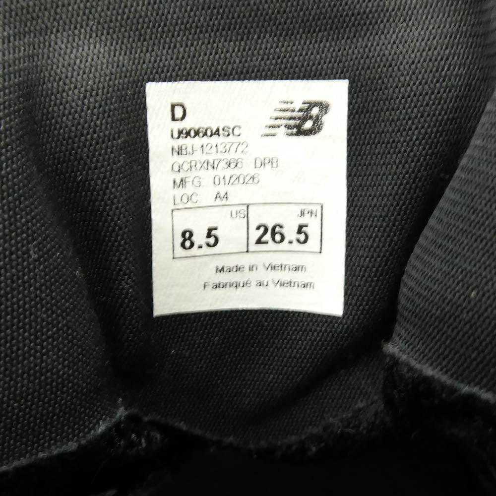 NEW BALANCE ニューバランス U90604SC 9060 Summer サンダル スニーカー ブラック系 26.5cm【中古】