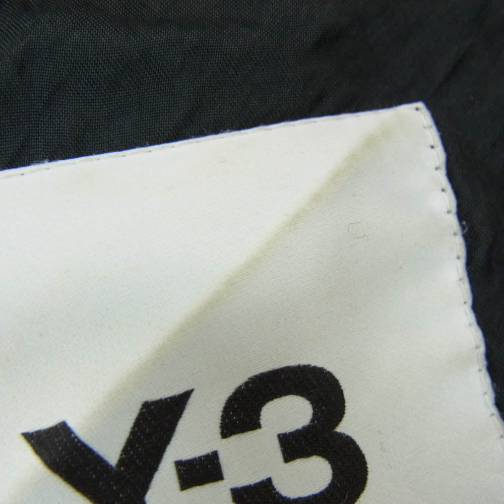 Y-3 Yohji Yamamoto ワイスリー ヨウジヤマモト 21SS GT5261 M SHADE SANDED CUPRO HOODED TOP バックロゴ キュプラ フーデッドジャケット ブラック系 L【中古】