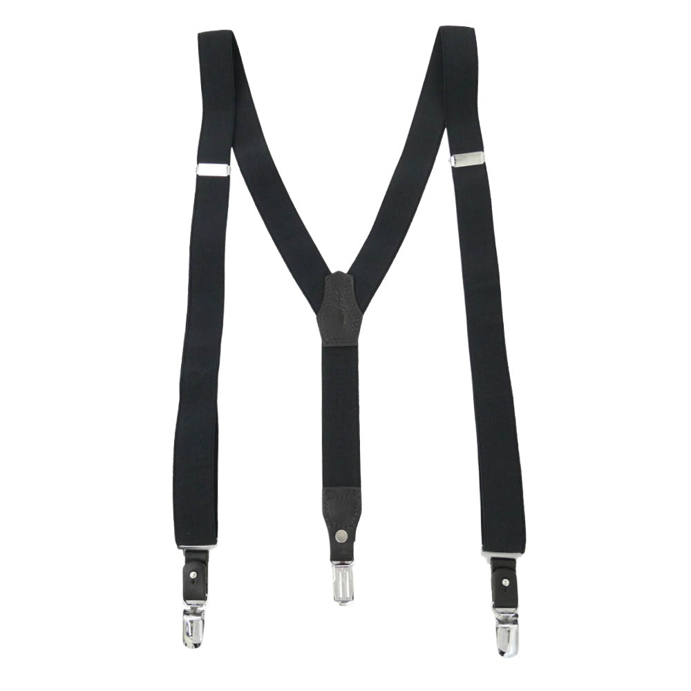 Yohji Yamamoto ヨウジヤマモト 2WAY サスペンダー ブラック ブラック系【中古】