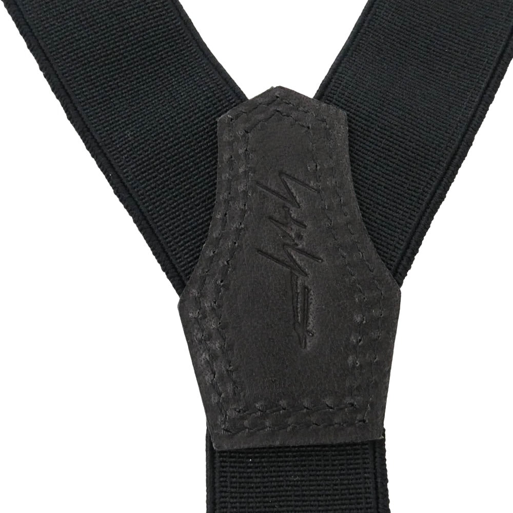 Yohji Yamamoto ヨウジヤマモト 2WAY サスペンダー ブラック ブラック系【中古】