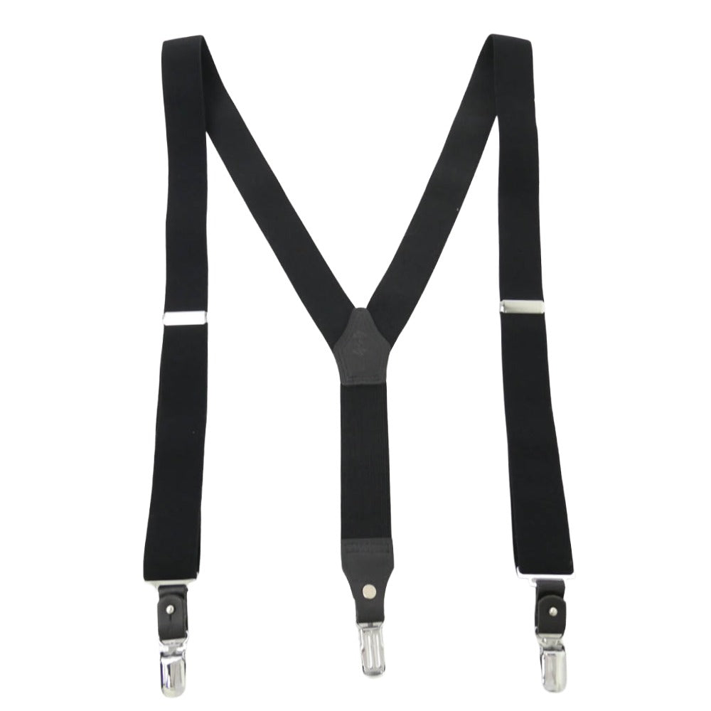 Yohji Yamamoto ヨウジヤマモト HE-Q01-661 30MM 2WAY サスペンダー ブラック系【中古】