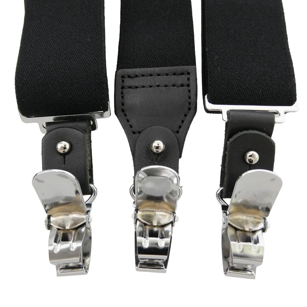 Yohji Yamamoto ヨウジヤマモト HE-Q01-661 30MM 2WAY サスペンダー ブラック系【中古】