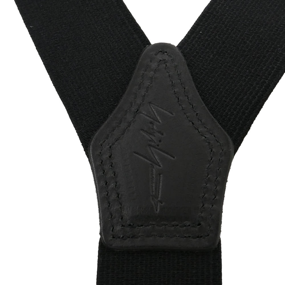 Yohji Yamamoto ヨウジヤマモト HE-Q01-661 30MM 2WAY サスペンダー ブラック系【中古】