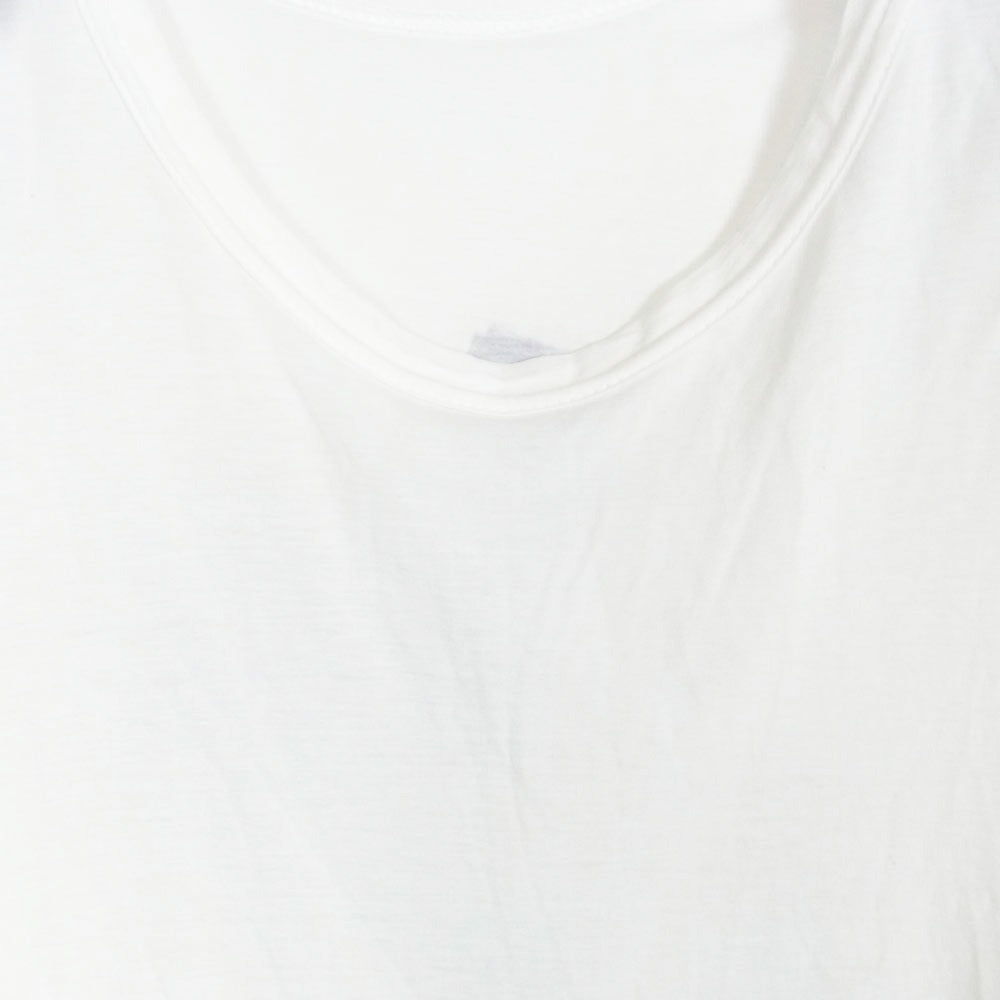 Yohji Yamamoto POUR HOMME ヨウジヤマモトプールオム FP-T68-089 HIGH GAUGE AIRY JERSEY PT BIG SHORT SLV T A ハイゲージ ショートスリーブ エアリージャージー ビッグ 半袖 Tシャツ カットソー ホワイト系 2【中古】