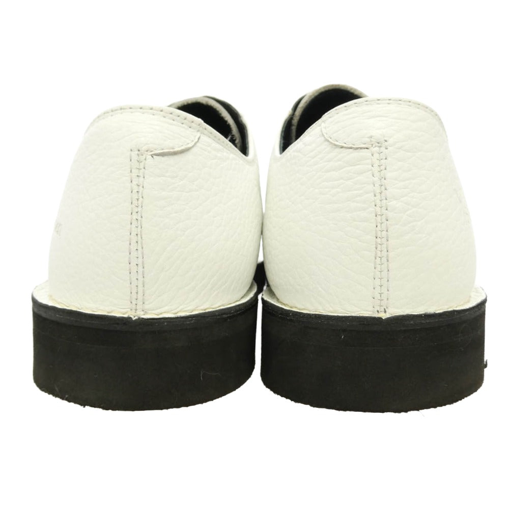 Yohji Yamamoto ヨウジヤマモト Danner ダナー D910175 Y's for men ワイズフォーメン × Danner ダナー POSTMAN SHOES ポストマン レザー シューズ ホワイト系 11【中古】