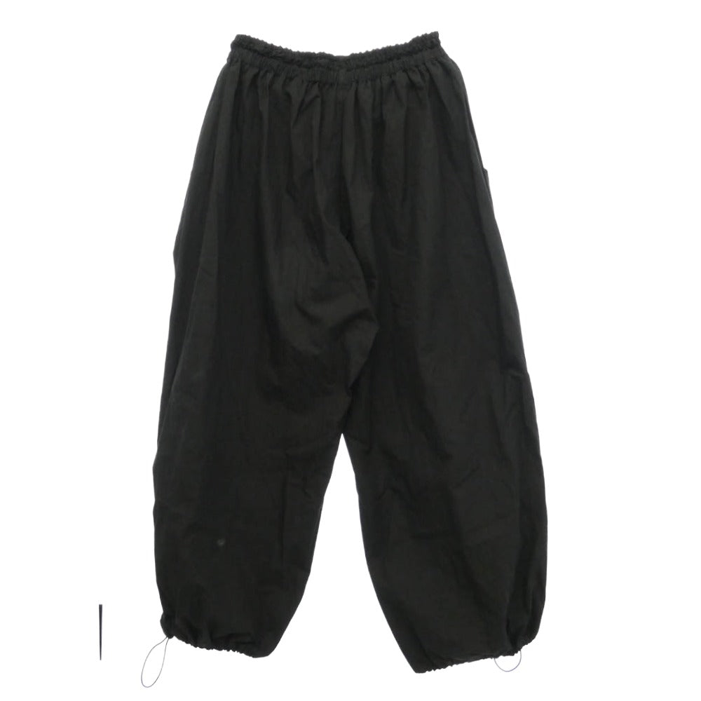 レギュレーション ヨウジヤマモト FT-P94-005 C/NY WEATHER R-PARACHUTE PANTS コットンナイロンウェザー パラシュートパンツ ブラック系 2【中古】