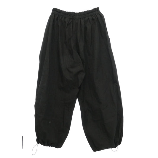 レギュレーション ヨウジヤマモト FT-P94-005 C/NY WEATHER R-PARACHUTE PANTS コットンナイロンウェザー パラシュートパンツ ブラック系 2【中古】