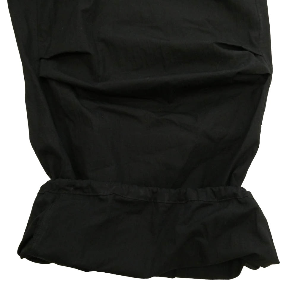レギュレーション ヨウジヤマモト FT-P94-005 C/NY WEATHER R-PARACHUTE PANTS コットンナイロンウェザー パラシュートパンツ ブラック系 2【中古】