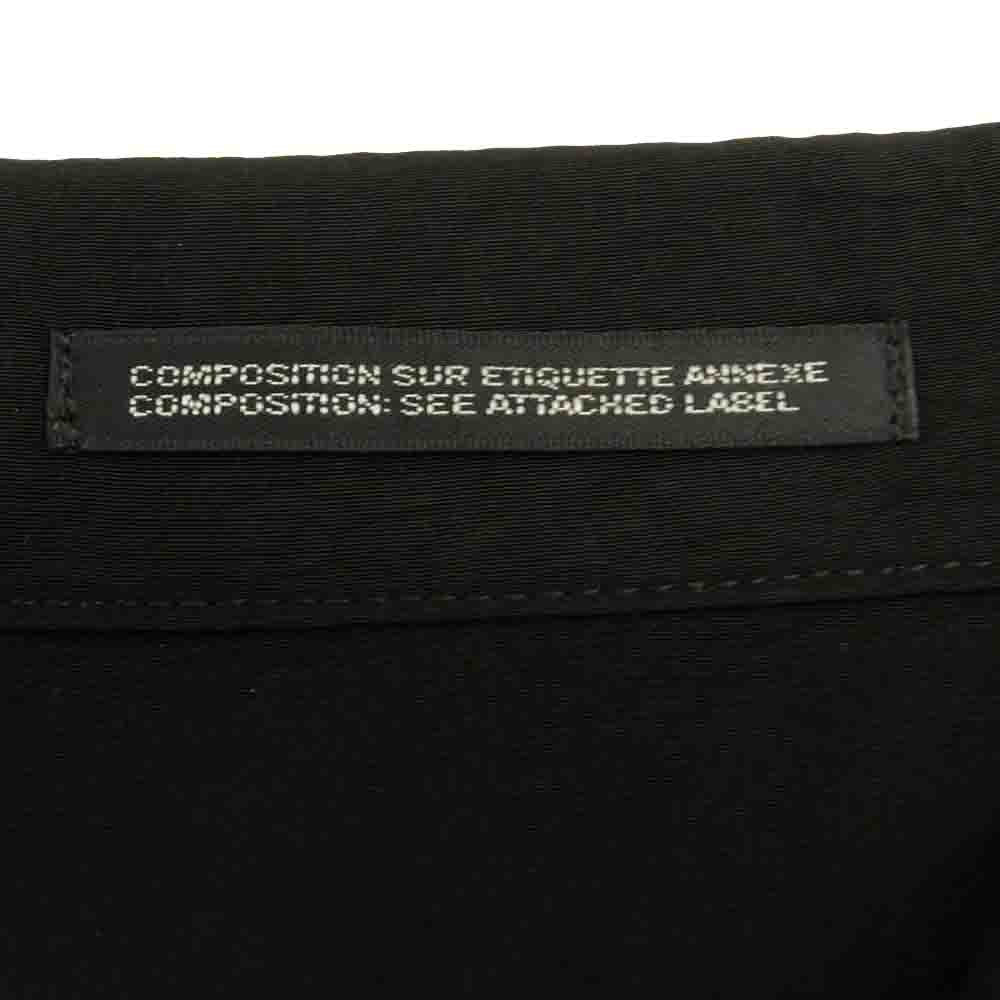 Yohji Yamamoto POUR HOMME ヨウジヤマモトプールオム 25SS HP-Y02-500 TA TUXEDO FASTENER BLOUSON トリアセテートタキシード ファスナーブルゾン ジップアップジャケット ブラック系 4【中古】