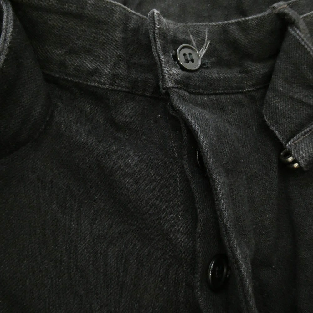 COMOLI コモリ 25AW C03-03001 ブラックデニム ベルテッドパンツ デニムパンツ ブラック系 2【中古】