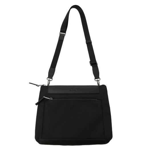 Paul Smith ポール・スミス レザー切替 2WAY ショルダー バッグ クラッチ バッグ ブラック系【中古】