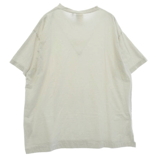 KITH キス ボックス ロゴ プリント Tシャツ 半袖 カットソー オフホワイト系 XXL【中古】