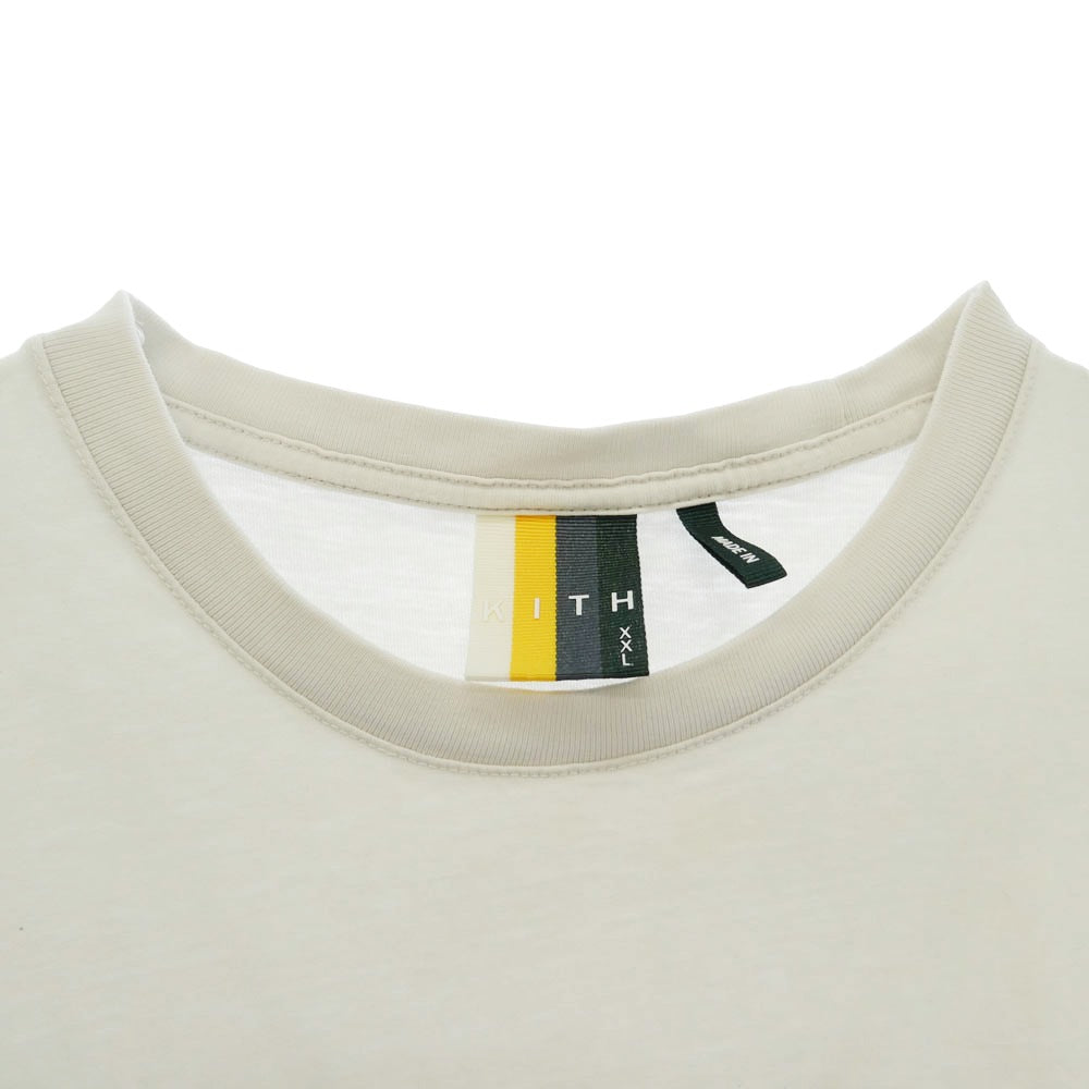 KITH キス ボックス ロゴ プリント Tシャツ 半袖 カットソー オフホワイト系 XXL【中古】