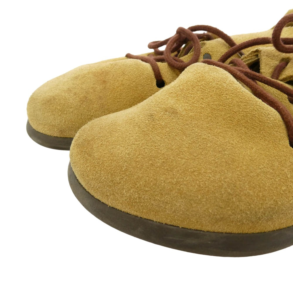 BIRKENSTOCK ビルケンシュトック Montana モンタナ スエード レザー シューズ ベージュ系 43【中古】