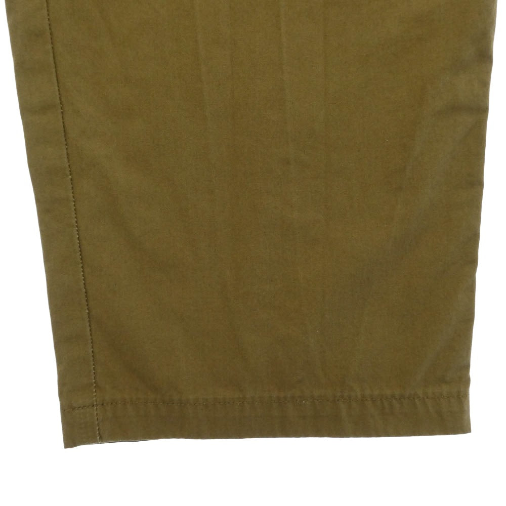 DESCENDANT ディセンダント 23AW JANITOR OXFORD TROUSERS CORDURA コーデュラ コットン オックスフォード イージー パンツ ブラウン系 4【中古】