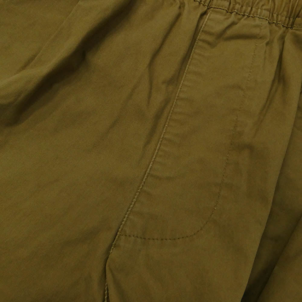DESCENDANT ディセンダント 23AW JANITOR OXFORD TROUSERS CORDURA コーデュラ コットン オックスフォード イージー パンツ ブラウン系 4【中古】