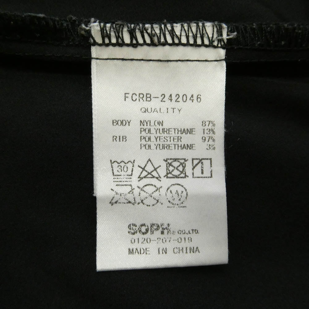 F.C.R.B. エフシーアールビー 24AW FCRB-242046 Bristol 4WAY STRETCH RIBBED PANTS ブリストル ストレッチ ナイロン リブ イージー パンツ ブラック系 XXL【中古】