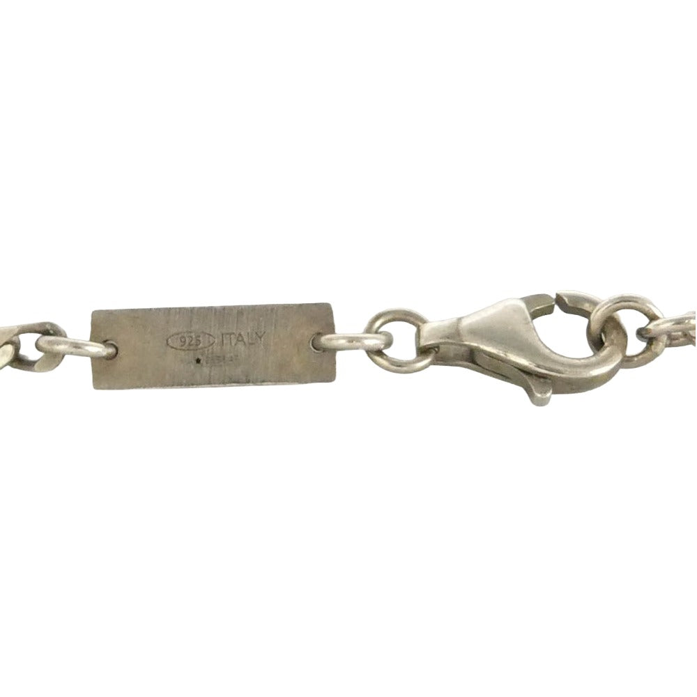 MAISON MARGIELA メゾンマルジェラ ID ドッグタグ シルバー925 喜平 ネックレス シルバー系【中古】