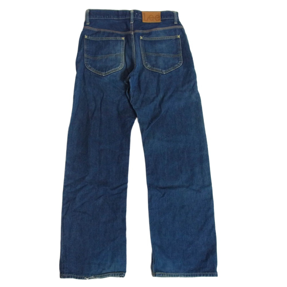 Lee リー 2101 センター赤タグ 101B COWBOY 復刻 デニム パンツ インディゴブルー系 33【中古】