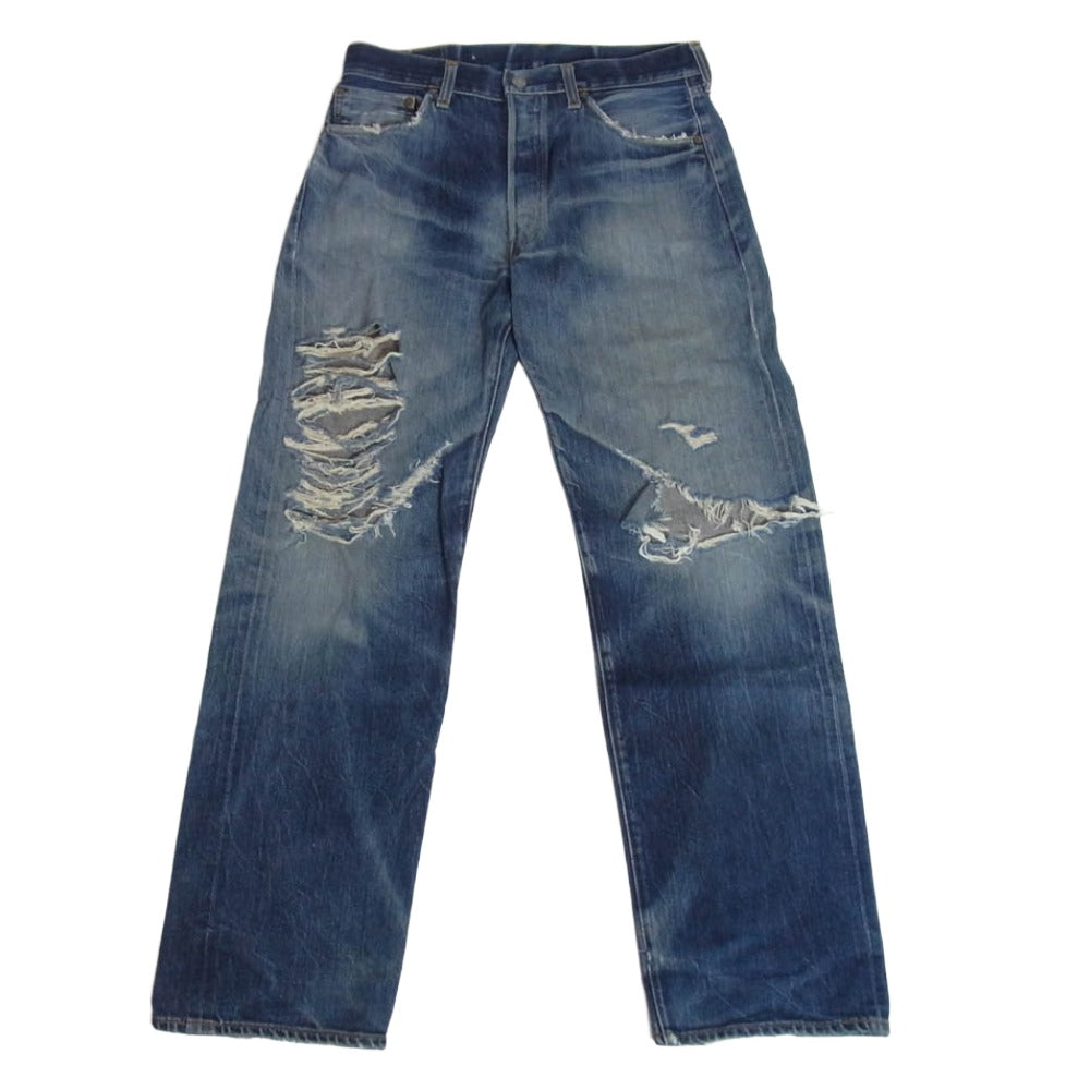 Levi's リーバイス 501-0003 90s 99年 USA製 バレンシア工場 1955モデル 501XX 復刻 デニム パンツ インディゴブルー系 34【中古】