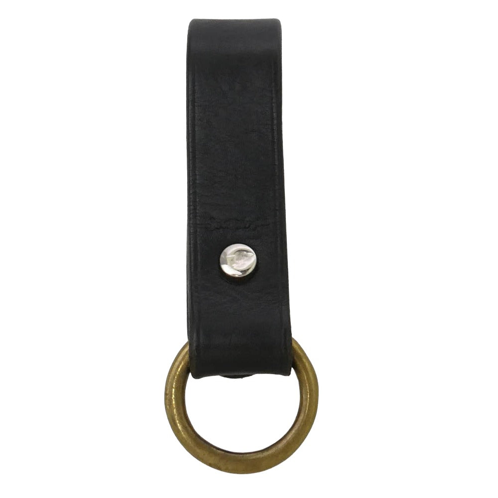 STOPLIGHT ストップライト アイアンクロス コンチョ レザー ベルトループ ブラック系【中古】