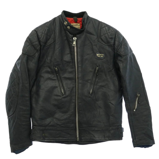 Lewis Leathers ルイスレザー VINTAGE 70s SUPER PHANTOM ヴィンテージ 70年代 スーパー ファントム レザー ライダース ジャケット 38 ブラック系 38【中古】