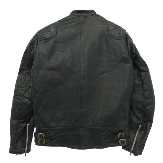 Lewis Leathers ルイスレザー VINTAGE 70s SUPER PHANTOM ヴィンテージ 70年代 スーパー ファントム レザー ライダース ジャケット 38 ブラック系 38【中古】