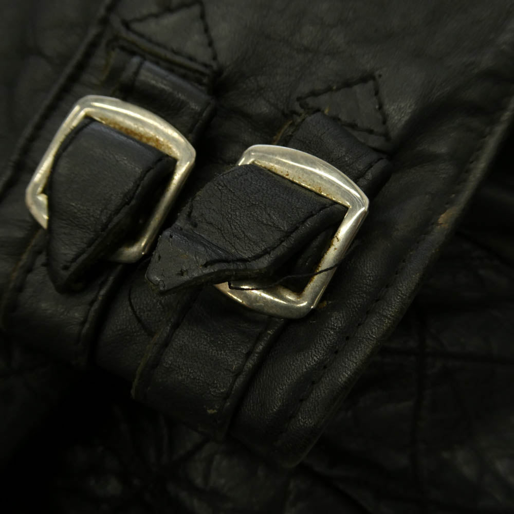 Lewis Leathers ルイスレザー VINTAGE 70s SUPER PHANTOM ヴィンテージ 70年代 スーパー ファントム レザー ライダース ジャケット 40 ブラック系 40【中古】
