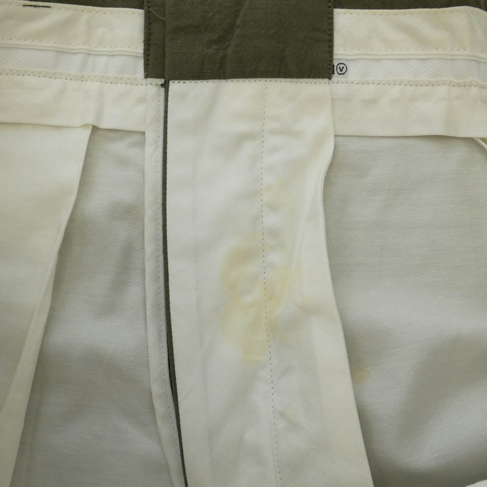 VISVIM ビズビム 13SS 0113105008029 SLACKS SHORTS スラックス ショーツ モスグリーン系 3【中古】