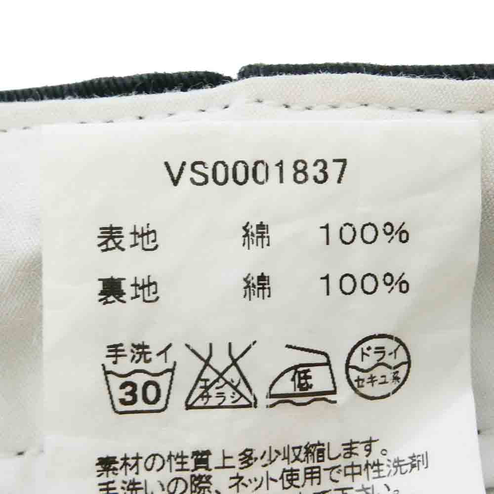 VISVIM ビズビム VS0001837-01 SLIM CHINO スリム チノ パンツ ブラック系【中古】
