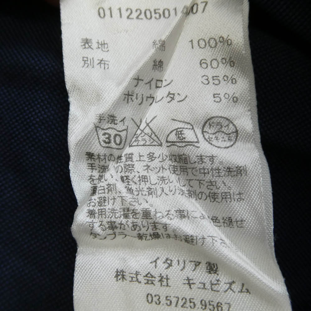 VISVIM ビズビム 12AW 0112205014007 V+V B.D. L/S IT ボタンダウン 長袖 シャツ ネイビー系 S 1【中古】