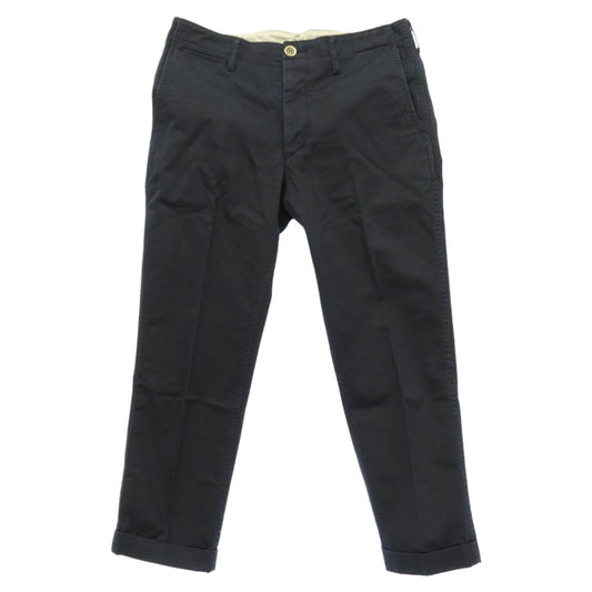 VISVIM ビズビム 15SS 0116105008003 HIGH-WATER CHINO ハイウォーター チノ パンツ ネイビー系 2【中古】