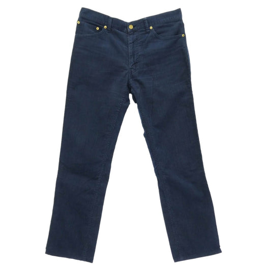 VISVIM ビズビム 13AW 0113205008015 FLUXUS 03 SLUB CORDUROY フルクサス コーデュロイ パンツ ネイビー系 2【中古】