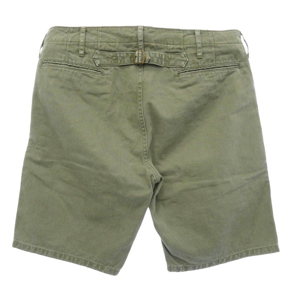 VISVIM ビズビム 0113305008002 SLIM CHINO SHORTS F.I.L. EXCLUSIVE スリム チノ ショーツ カーキ系 2【中古】