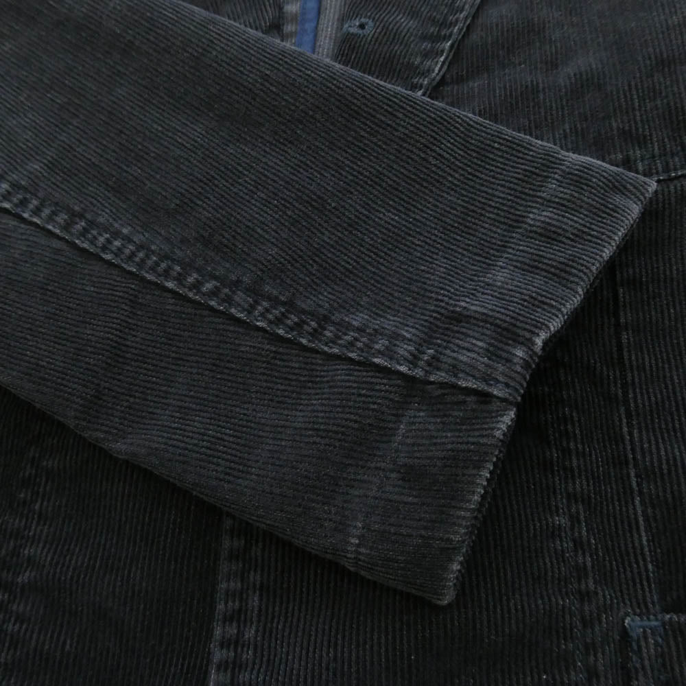 VISVIM ビズビム 12AW 0112205013023 ACADEMIA BLAZER CORDUROY 2ボタン コーデユロイ ジャケット ダークネイビー系 2【中古】