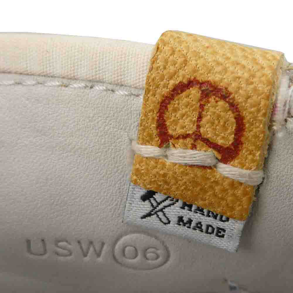 VISVIM ビズビム 14SS 0114102002006 SKAGWAY LO-FOLK レディース スカグウェイ ローカット フォーク スニーカー ライトブラウン系 ベージュ系 USW6【中古】