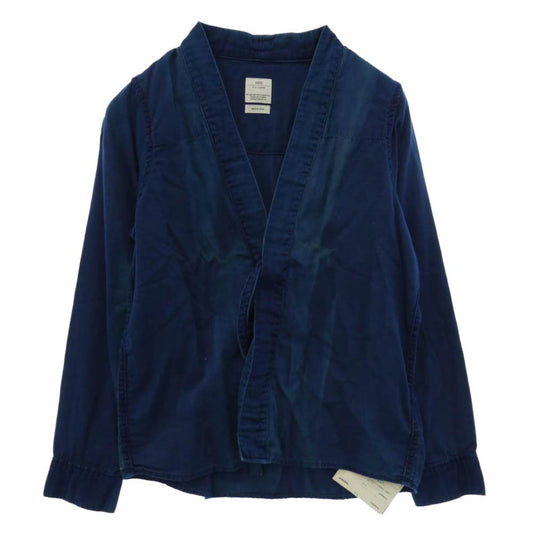 VISVIM ビズビム 16SS 0316105011010 WMV LHAMO SHIRT W ウィメンズ ラモ シャツ インディゴブルー系 2【美品】【中古】