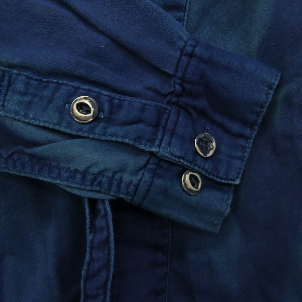 VISVIM ビズビム 16SS 0316105011010 WMV LHAMO SHIRT W ウィメンズ ラモ シャツ インディゴブルー系 2【美品】【中古】