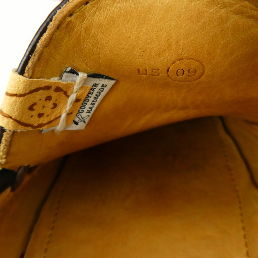 VISVIM ビズビム 0112302002005 FABRO CG FOLK FIL限定 ローファー スリッポン シューズ ダークブラウン系 9【中古】