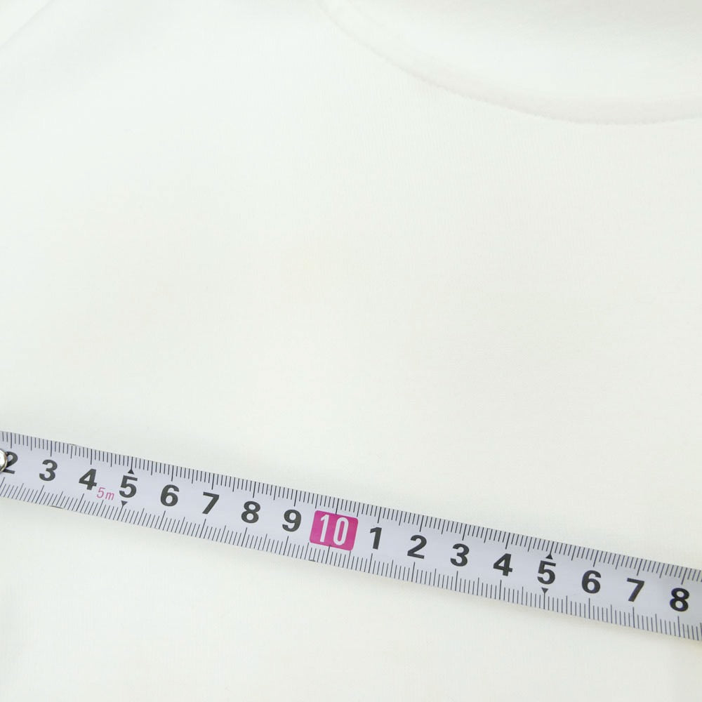 ISAMUKATAYAMA BACKLASH イサムカタヤマバックラッシュ A104-01 バックロゴ プリント コットン Tシャツ 長袖 カットソー ホワイト ホワイト系 L【中古】