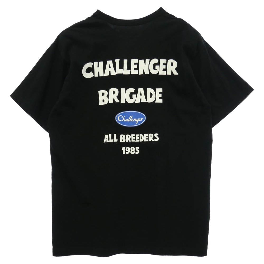 CHALLENGER チャレンジャー CLG-TS 026-001 BRIGADE TEE 半袖 Tシャツ カットソー ブラック系 XL【中古】
