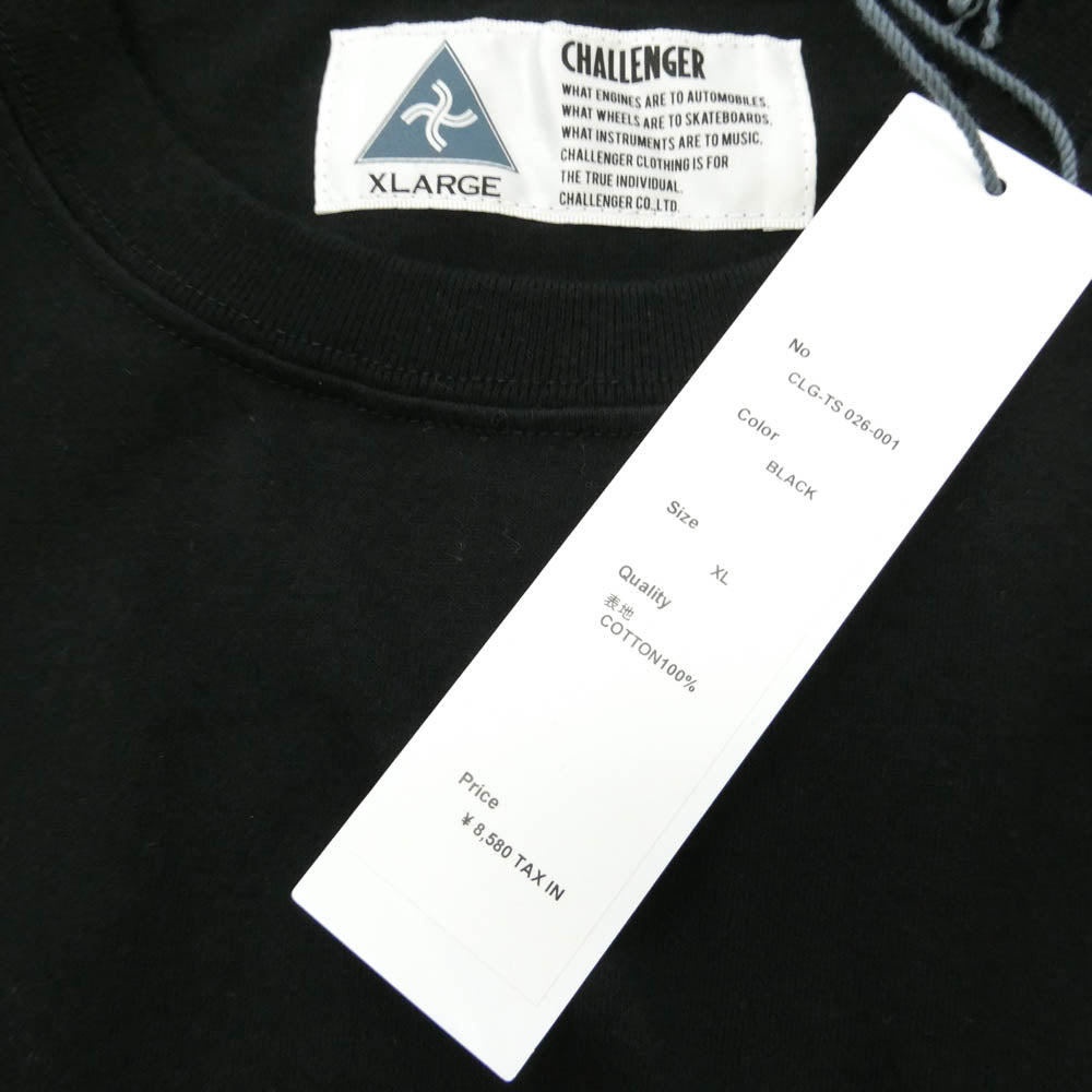 CHALLENGER チャレンジャー CLG-TS 026-001 BRIGADE TEE 半袖 Tシャツ カットソー ブラック系 XL【中古】